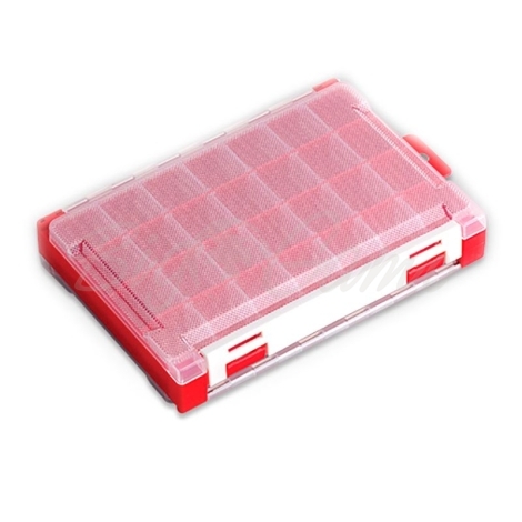 Коробка для приманок двухсторонняя MEIHO Rungun Case 3010W-1 цвет красный фото 1