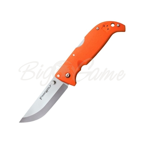 Нож складной COLD STEEL Finn Wolf Blaze Aus 8A рукоять пластик Griv-Ex цв. Оранжевый фото 1
