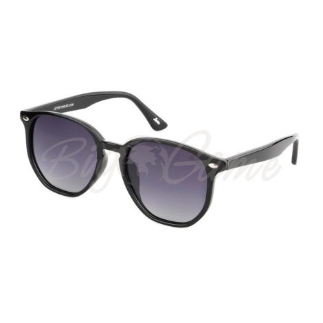 Очки поляризационные LETO Универсальные L2503B с чехлом цв. черный глянцевый цв. ст. поляризационный фиолетовый с градиентом фото 1