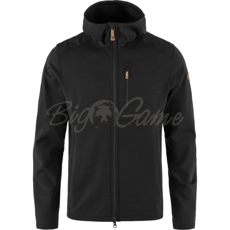 Толстовка FJALLRAVEN Keb Fleece Hoodie M цвет Black фото 1