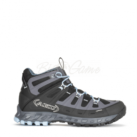 Ботинки треккинговые AKU WS Selvatica Mid GTX цвет Black / Light Blue фото 5