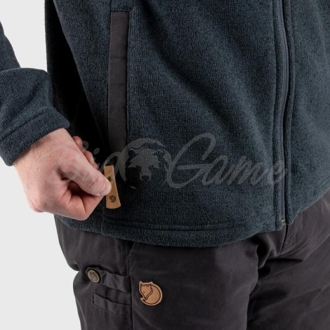 Толстовка FJALLRAVEN Buck Fleece M цвет Graphite фото 4