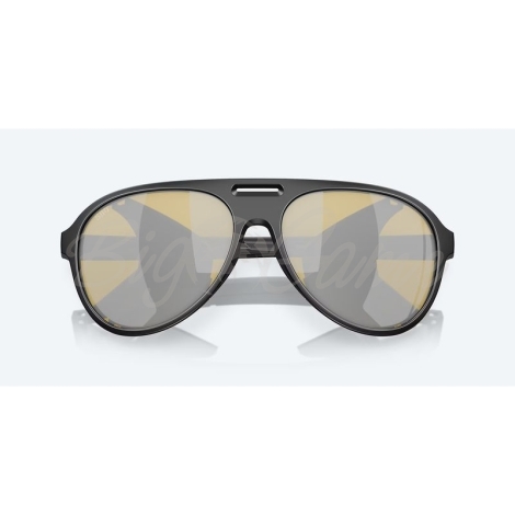 Очки поляризационные COSTA DEL MAR Grand Catalina 580G р. XL цв. Matte Black цв. ст. Sunrise Silver Mirror фото 2