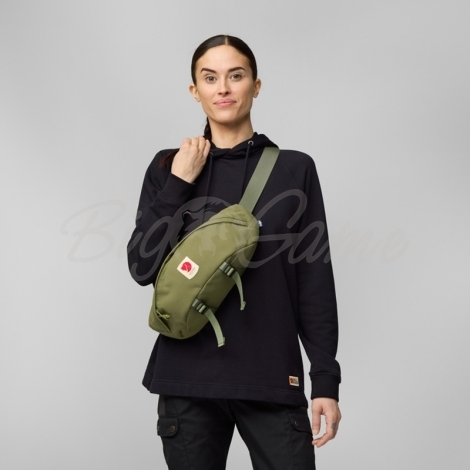 Сумка поясная FJALLRAVEN Ulvo Hip Pack Large цвет Green фото 3