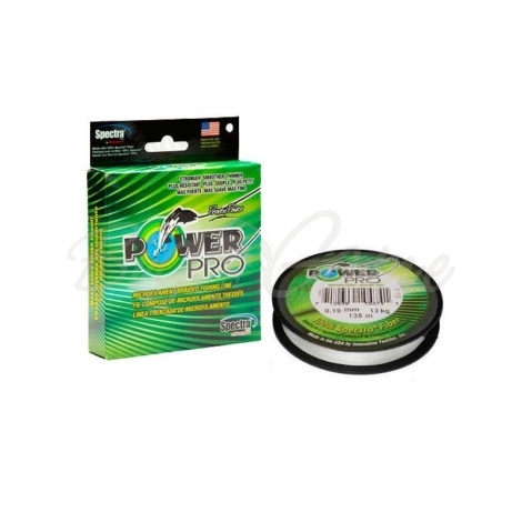 Плетенка POWER PRO 135 м цв. Белый 0,28 мм фото 1