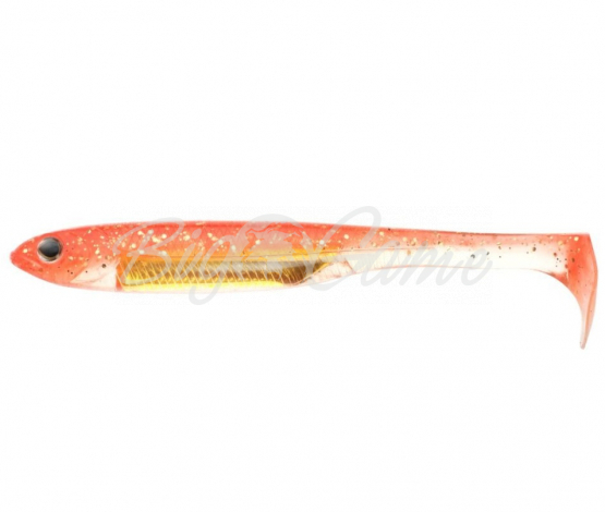 Виброхвост FISH ARROW Flash J Shad SW 4,5" (4 шт.) цв. #119 (Glow Orange/Gold) фото 1