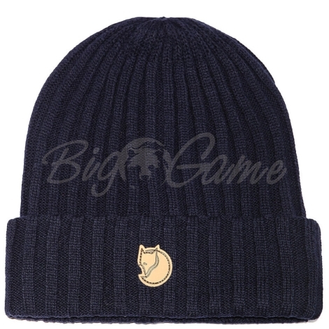 Шапка FJALLRAVEN Byron Hat цвет Dark Navy фото 1