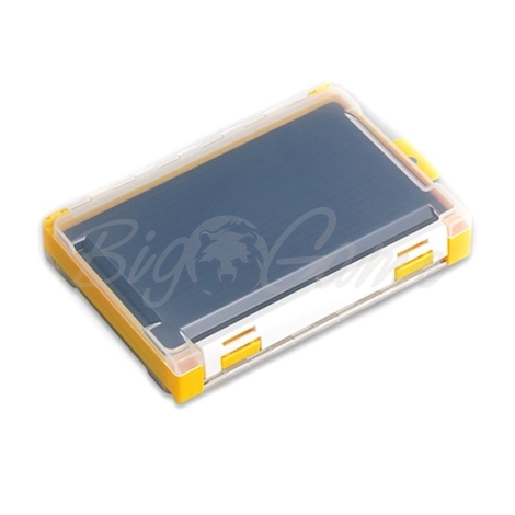 Коробка для приманок двухсторонняя MEIHO Rungun Case 3010W-2 цвет желтый фото 1