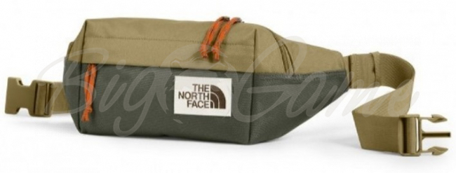 Сумка поясная THE NORTH FACE Lumbar Pack 4 л цвет british khaki / new taupe green фото 3