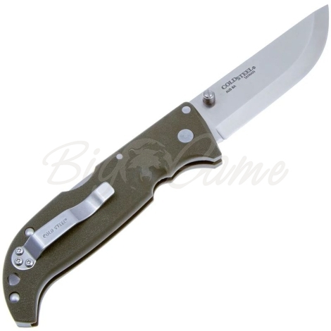 Нож с фиксированным клинком COLD STEEL Butcher Knife X50CrMoV15 рукоять Kraton цв. Черный фото 2