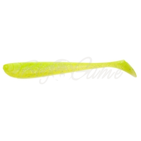 Виброхвост NARVAL Slim Minnow 16 см (3 шт.) код цв. #004 цв. Lime Chartreuse фото 1
