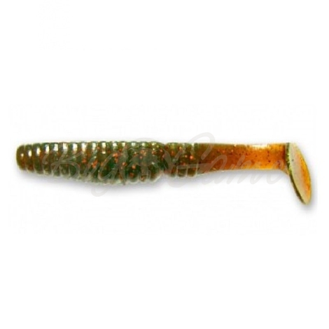 Виброхвост CRAZY FISH Scalp Minnow 4" (4 шт.) зап. креветка, код цв. 14 фото 1