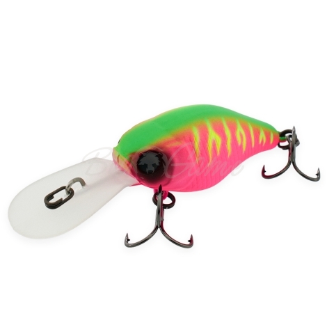 Воблер JACKALL D Chubby 38 Silent цв. dragon fruit mat tiger фото 2