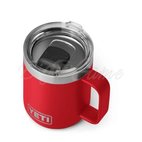 Термокружка YETI Rambler Mug w/Magslider Lid 296 цвет Rescue Red фото 3