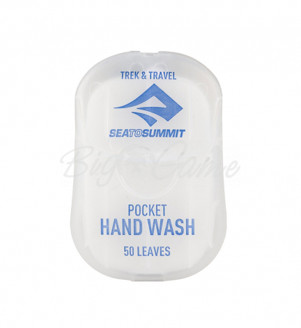 Мыло сухое SEA TO SUMMIT Trek & Travel Pocket Hand Wash 50 Leaf фото 1