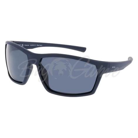 Очки поляризационные INVU Flex мужские IA22501B цв. Синий матовый цв. ст. Серый фото 1