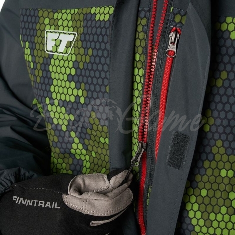 Куртка FINNTRAIL Shooter 6430 цвет Камуфляж / Зеленый фото 2