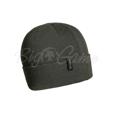 Шапка KING'S XKG Merino Beanie цвет Olive фото 1