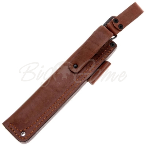 Нож ЮЖНЫЙ КРЕСТ Кефарт L конвекс Сталь VG10 рукоять Микарта красная/насечка фото 2