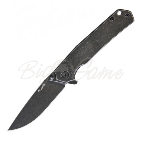Нож складной RUIKE Knife P801-SB цв. Черный фото 1