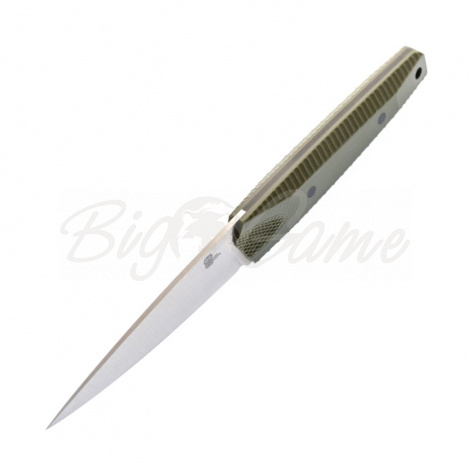 Нож OWL KNIFE Tyto сталь M390 рукоять G10 оливковая фото 2