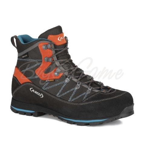 Ботинки треккинговые AKU Trekker Lite III GTX цвет Dark grey / Orange фото 1