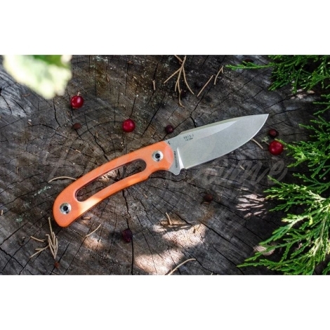 Нож туристический RUIKE Knife F815-J цв. Оранжевый фото 7