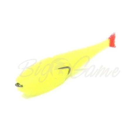 Поролоновая рыбка LEX Classic Fish CD 8 Y (желтое тело / красный хвост) фото 1