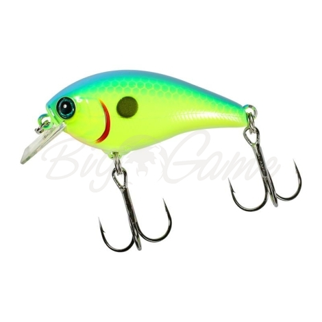 Воблер JACKALL Aska 45 SR цв. blue back chartreuse фото 1