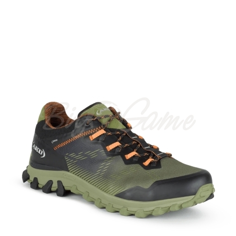 Ботинки треккинговые AKU Levia GTX цвет Military Green / Orange фото 1