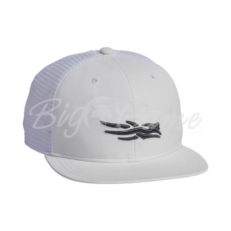 Бейсболка SITKA Trucker Cap цвет White фото 1