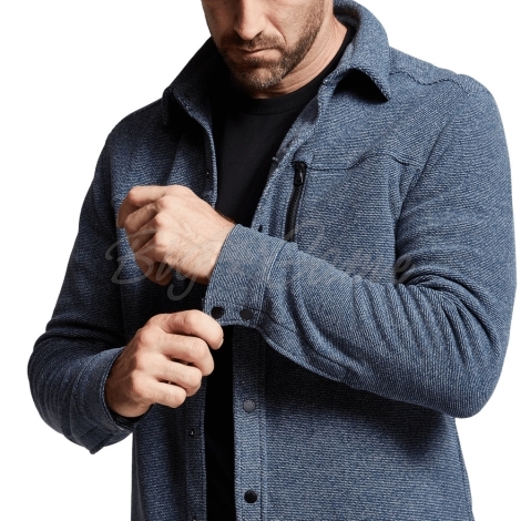 Рубашка SITKA Snowcrest LS Shirt цвет Starlight Heather фото 4