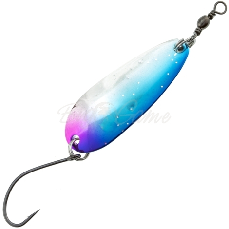 Блесна колеблющаяся DAIWA Crusader Gekiatsu 10 г цв. Blue Pink Tail фото 1