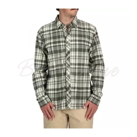 Рубашка SIMMS Bugstopper LS Shirt цвет Foliage Madras Plaid фото 3