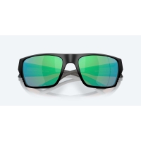 Очки поляризационные COSTA DEL MAR Finlet 580G р. L цв. Matte Black цв. ст. Green Mirror превью 2