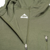 Худи SKRE Kaibab 300 Merino Hoodie цвет Olive Green превью 3