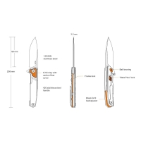 Нож складной RUIKE Knife P875-SZ превью 9