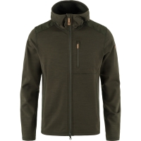 Толстовка FJALLRAVEN Keb Fleece Hoodie M цвет Deep Forest