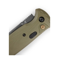 Нож автоматический BENCHMADE CLA Od Green G10 цв. Green превью 2