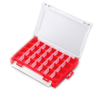Коробка для приманок двухсторонняя MEIHO Rungun Case 3010W-1 цвет красный превью 2