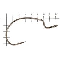 Крючок офсетный DECOY Hook Worm 18 № 6/0 (4 шт.)