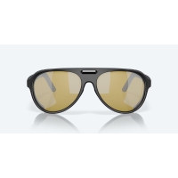 Очки поляризационные COSTA DEL MAR Grand Catalina 580G р. XL цв. Matte Black цв. ст. Sunrise Silver Mirror превью 5