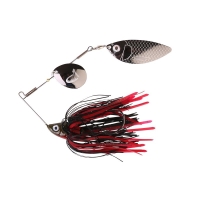 Блесна вращающаяся SAVAGE GEAR TI-Flex SpinnerBait 24 г цв. Black Widow Gunsmoke превью 1