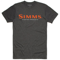Футболка SIMMS Logo T-Shirt S19 цвет Charcoal Heather
