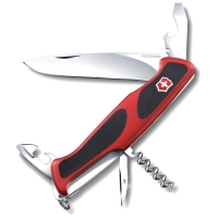 Нож VICTORINOX RangerGrip 68 130мм 11 функций цв. Красный / черный