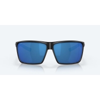 Очки поляризационные COSTA DEL MAR Sampan 580G р. XL цв. Matte Black цв. ст. Blue Mirror превью 4
