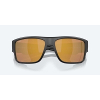 Очки поляризационные COSTA DEL MAR Taxman 580G р. L цв. Matte Black цв. ст. Gold Mirror превью 2