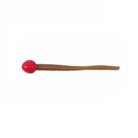 Червь BERKLEY Powerbait Floating Mice Tail 7,5 см (13 шт.) цв. Fluo Red/Nat