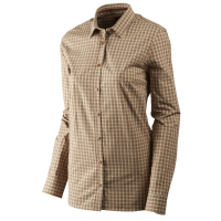 Рубашка HARKILA Selja Lady LS Check Shirt цвет Moonlight rose check