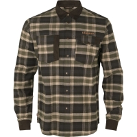 Рубашка HARKILA Aivak L/S Shirt цвет Olive превью 1